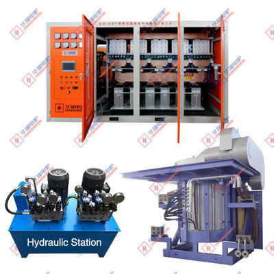 Endüstriyel erime uygulamaları için orta frekanslı elektrikli erime fırını