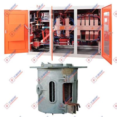Thyristor İndüksiyon Alüminyum Erime Fırını Sistem yüksek verimlilik
