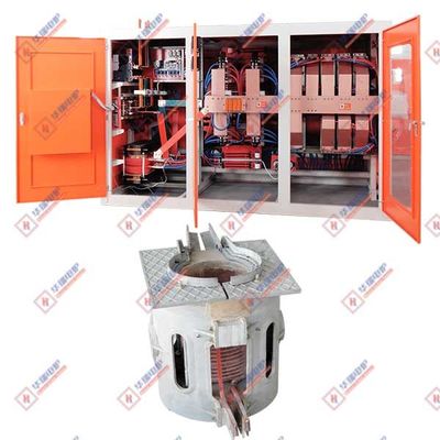 Alüminyum Kabuk Elektrik İndüksiyon Erime Fırını Yüksek dayanıklılık