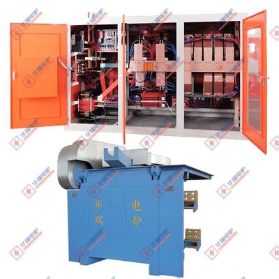 Yüksek Erime Verimliliği ve Yüksek Güvenlik Performansı ile IGBT Çelik Kabuk İndüksiyon Fırını