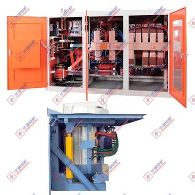 Yüksek Güvenlik Özel metal erime endüksiyon fırını Yüksek Enerji tasarrufu
