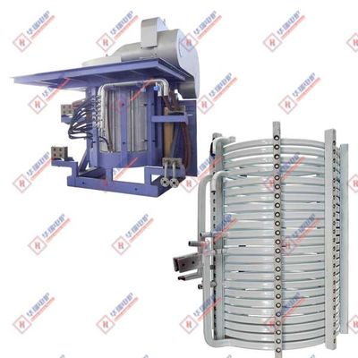 Yüksek Güvenlik Hidrolik Çelik Kabuk Erime Fırını Kısa Erime Süresi Yüksek dayanıklılık