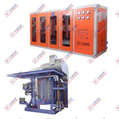 660V endüksiyon erime fırını Düşük güç tüketimi 3500KW