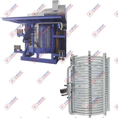 Hızlı Enerji Tasarrufu Endüksiyon Erime Sistemi IGBT Çift Hücreli Transistor Güvenlik Orta Frekans