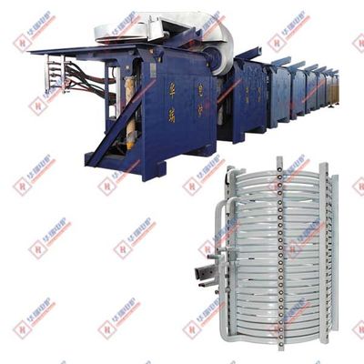 Enerji tasarrufu endüksiyon bakır erime fırını Hızlı güvenilir güvenlik 9000KW