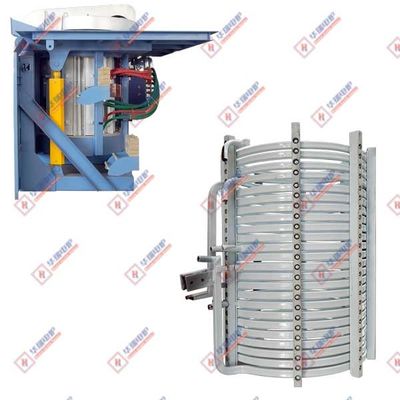 Kalıcı İndüksiyon Metal Erime Fırını Orta Frekanslı