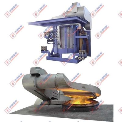 Hızlı indüksiyonlu çukur fırını Sistemi Orta frekanslı Enerji tasarrufu