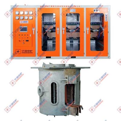 Orta frekanslı IGBT çift hücreli transistör erime fırını sistemi