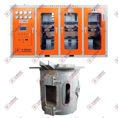 Orta frekanslı indüksiyon erime sistemi Düşük bakım IGBT Çift hücreli transistör güç kaynağı