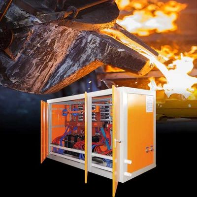 Enerji tasarrufu dayanıklı metal erime fırını Hızlı erime hızı