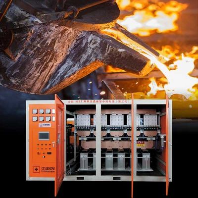 Güvenlik Metal Erime Fırını Güvenilirlikle Demir 530 Erime 15%-20% Enerji tasarrufu Erime Verimliliği