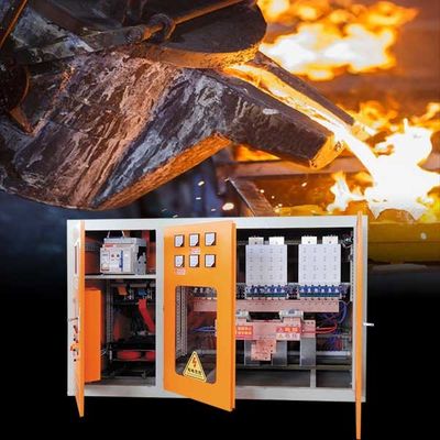 Hızlı Erime Çelik Metal Erime Fırını Düşük Bakım Tam Güvenilir Güvenlik