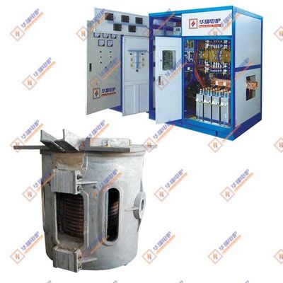 Enerji tasarrufu Elektrik indüksiyon fırını çelik erime düşük bakım