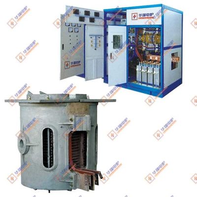 Enerji tasarrufu Elektrikli büyük metal erime fırını Düşük bakım