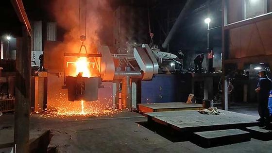 Güvenilirlik İndüksiyon Erime Fırını Güç tasarrufu Elektrik Demir Erimeci Güvenlikle