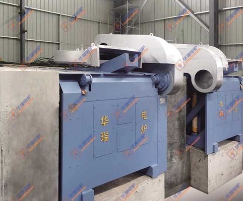 Verimlilik Metal Erime için Elektrikli Fırın Endüksiyon Erime Fırını Güç tasarrufu &gt;95% Güvenlik