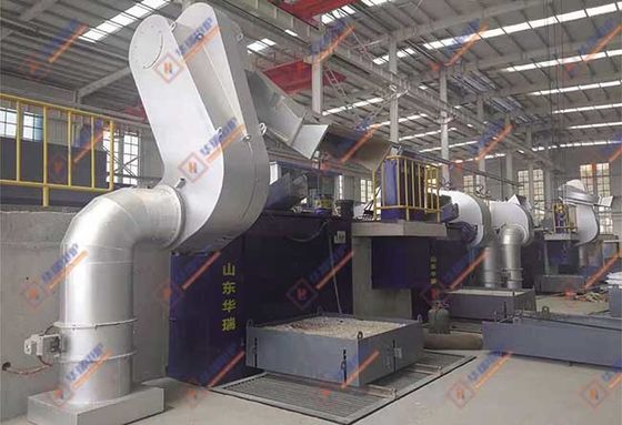 Verimlilik Metal Erime için Elektrikli Fırın Endüksiyon Erime Fırını Güç tasarrufu &gt;95% Güvenlik