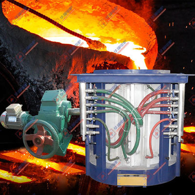 Hızlı erime süresine sahip orta frekanslı elektrikli erime fırını
