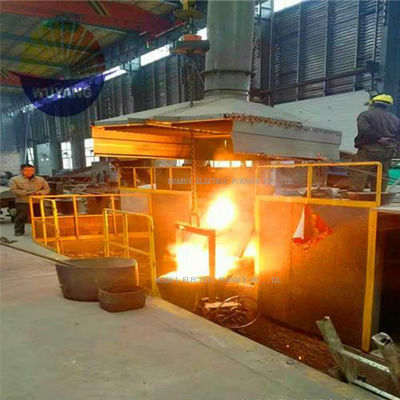 Endüstriyel enerji verimliliği için dayanıklı demir erime fırını