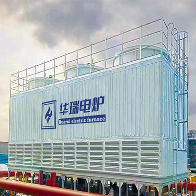 Enerji tasarrufu için tam güvenli tasarlanmış Elektrikli İndüksiyon Erime Fırını Demir Erime %15-20