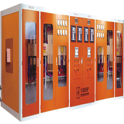 Yüksek Verimlilikli Elektrikli İndüksiyon Erime Fırını / Geliştirilmiş Güç Faktörüyle İndüksiyon Erime Fırını