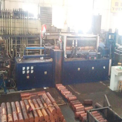 1250°C PLC kontrolü ile bakır tunç ısı işleme fırını