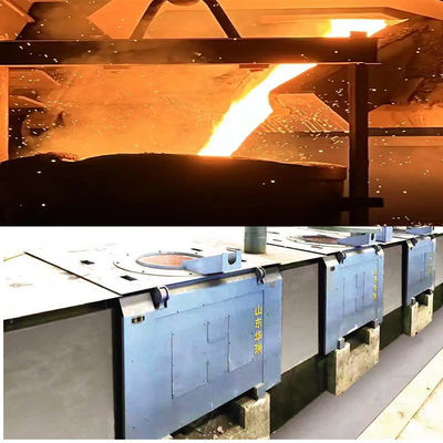 Metal geri dönüşüm tesisleri için tüketim ve yüksek dayanıklılıklı demir erime fırını