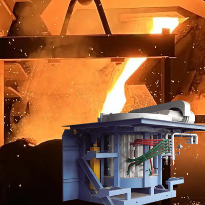 Metal geri dönüşüm tesisleri için tüketim ve yüksek dayanıklılıklı demir erime fırını