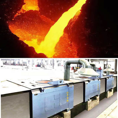 Uzun hizmet süresi Düşük enerji tüketimi ile demir erime fırını