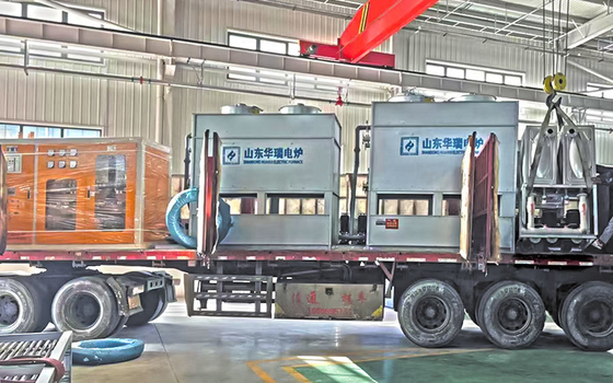 Endüstriyel Çelik Isı İşleme Fırını IGBT Kontrolü ile 1500-1700°C