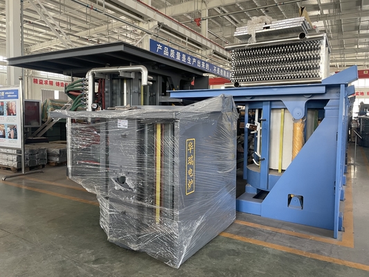 IGBT Elektrikli İndüksiyon Fırını Metal Erimesi için 15-20% Güç tasarrufu