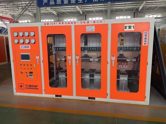 Kapalı soğutma kulesi olan yüksek verimli metal erime fırını