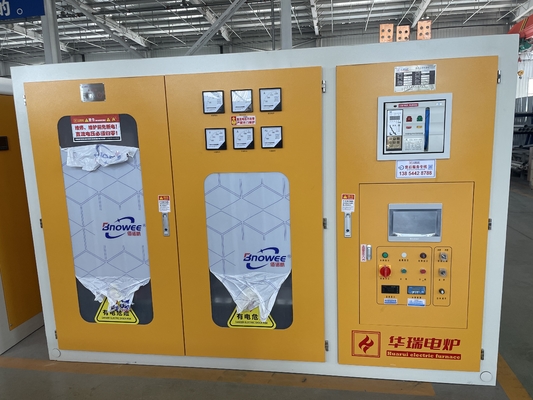 Orta frekanslı indüksiyon fırını güç kaynağı % 20 enerji tasarrufu ile