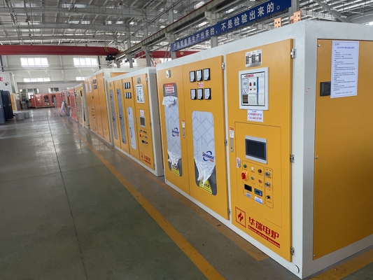Orta frekanslı indüksiyon fırını güç kaynağı % 20 enerji tasarrufu ile