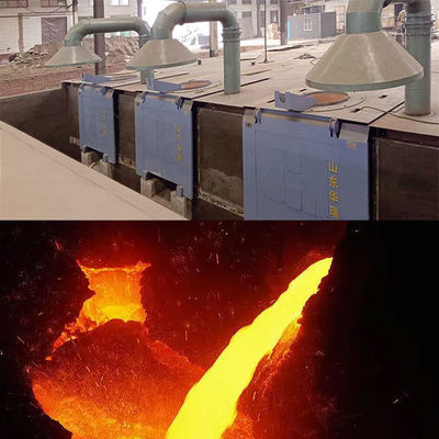 Yüksek Ergitme Verimliliğine ve 1250°C'ye Kadar Sıcaklık Aralığına Sahip Dikey veya Yatay Fırın Yapılı Bakır Eritme Fırını